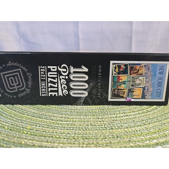 American Travel New York City Jigsaw Puzzle 1000 Piece 20×27 Inches 1993 NYC - Picture 4 of 9